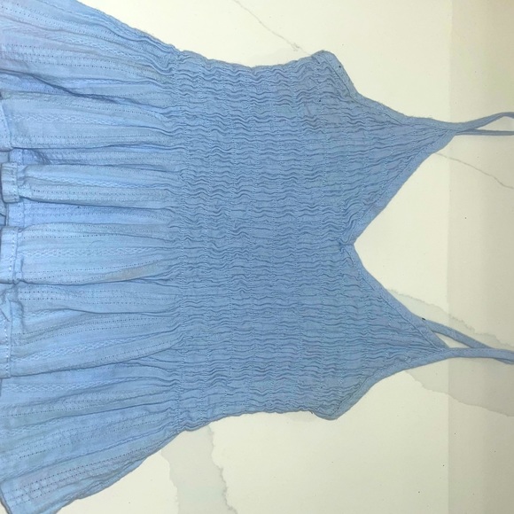 I am selling this baby blue,tank top, from Shein. The size is small. - Picture 1 of 3